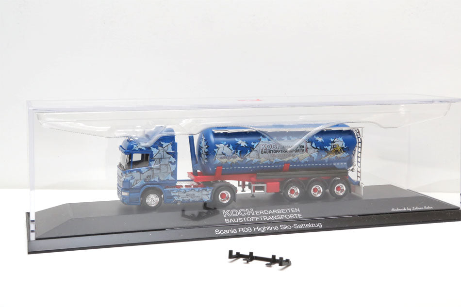 USED/OLD STOCK- HERPA Scania R09 SZ silo tanker 1:87 item 0071