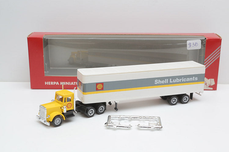 USED/OLD STOCK- HERPA Kenworth "Shell Lubricants" 1:87 item 0015