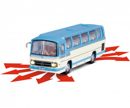 CARSON 1:87 Remote control Bus O 302 2.4GHz , blue item 4143