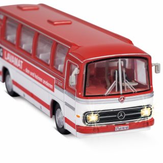 CARSON 1:87 Remote control MB Bus O 302 2.4GHz, red/white – item 4144