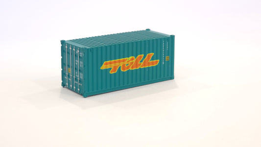 1:160 TOLL 20 foot Freight shipping container