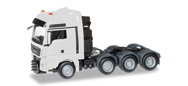 HERPA 1:87 MAN TGX XXL 640 E6 heavy duty rigid tractor, white - item 304375-003