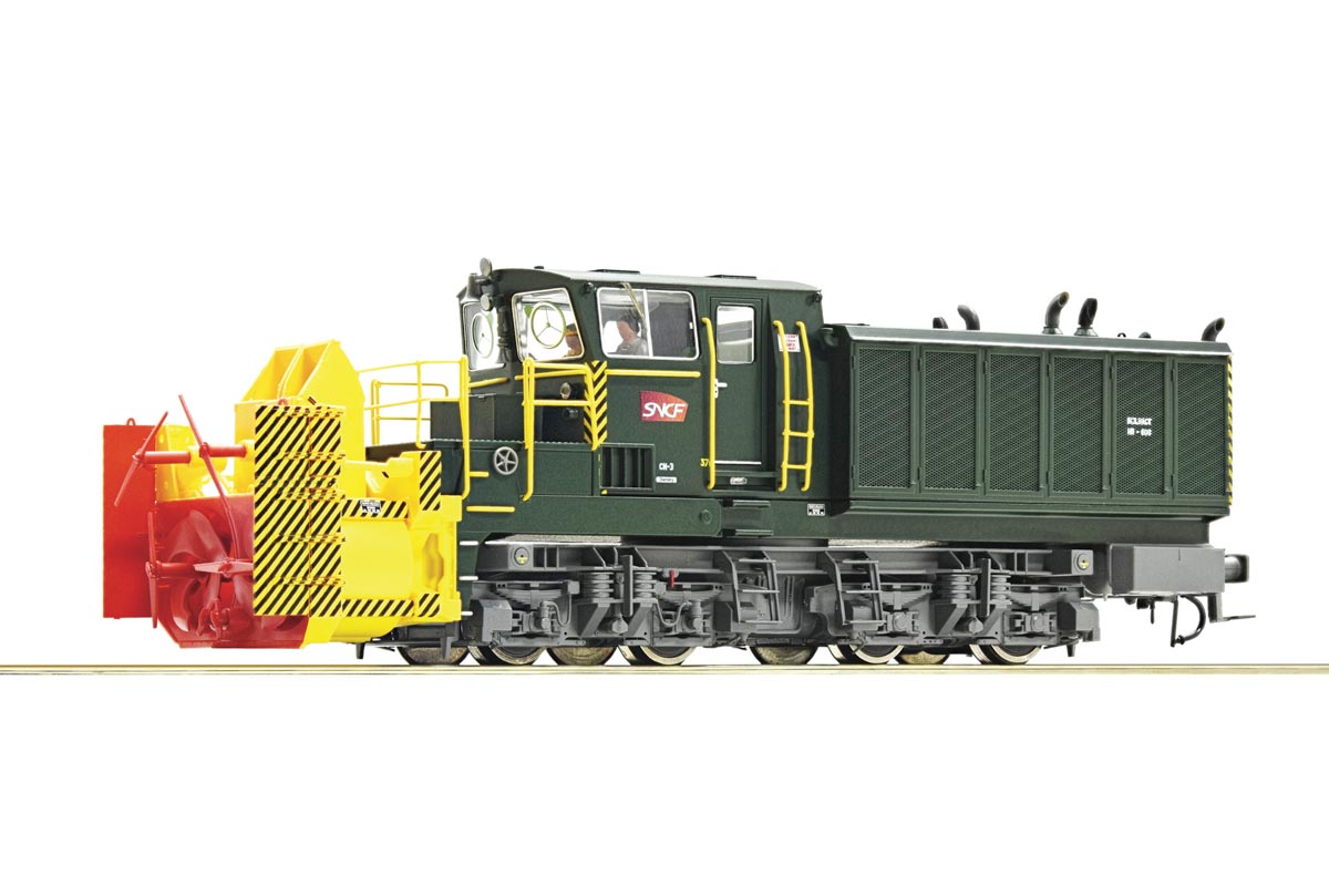 ROCO 1:87 Beilhack Rotary Snow Blower, SNCF DIGITAL - item 72808