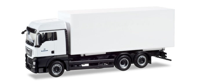 HERPA 1:87 MAN TGX XLX Euro 6c interchangable truck with Container - item 746472