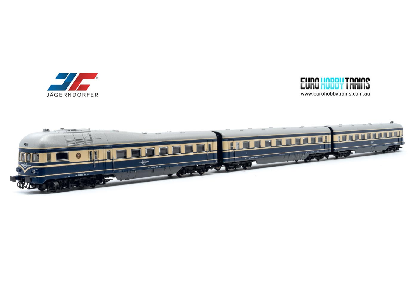 JAGERNDORFER 1:160 Three cars railcar set ÖBB, D-TW 5045 - item 75020