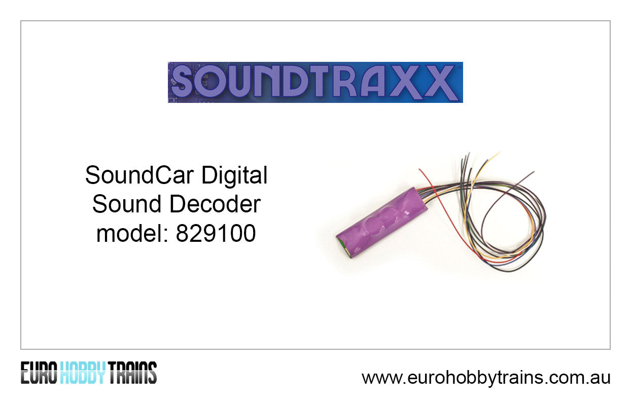 SOUNDTRAXX Tsunami SoundCar Digital Sound Decoder - item 829100