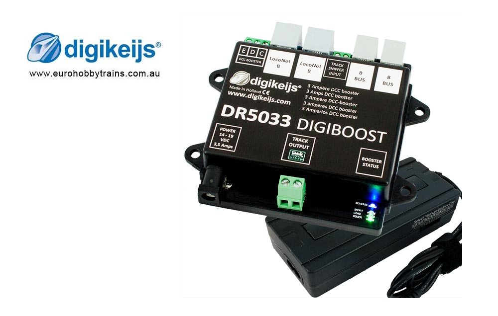 Digikeijs - DCC Booster 3 Amps item DR5033-ADJ