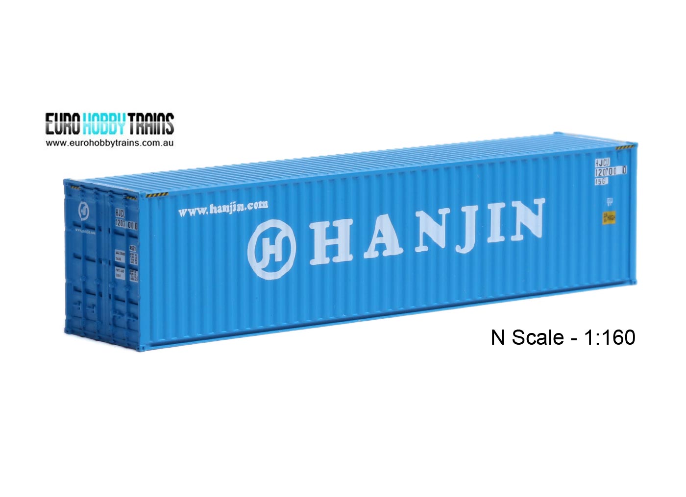 1:160 HANJIN 40 foot Freight shipping container