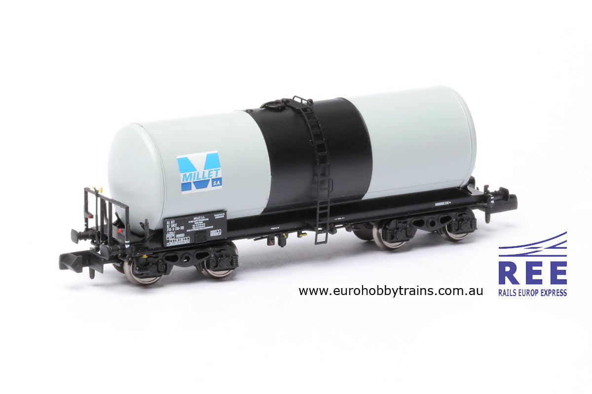 REE MODELES 1:160 - ANF "MILLET" Bogies Y 23M, lubricant transport Era V - item NW-229