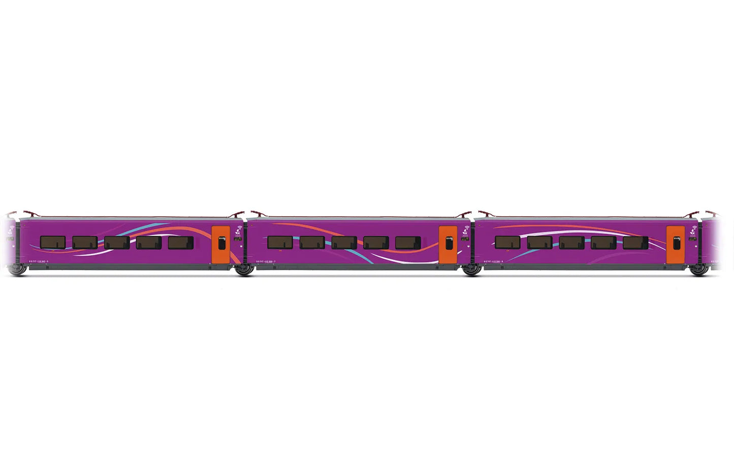 ELECTROTREN 1:87 RENFE, 3 cars add-on set for the high-speed train "AVLO" pack 3/3 - item HE3003