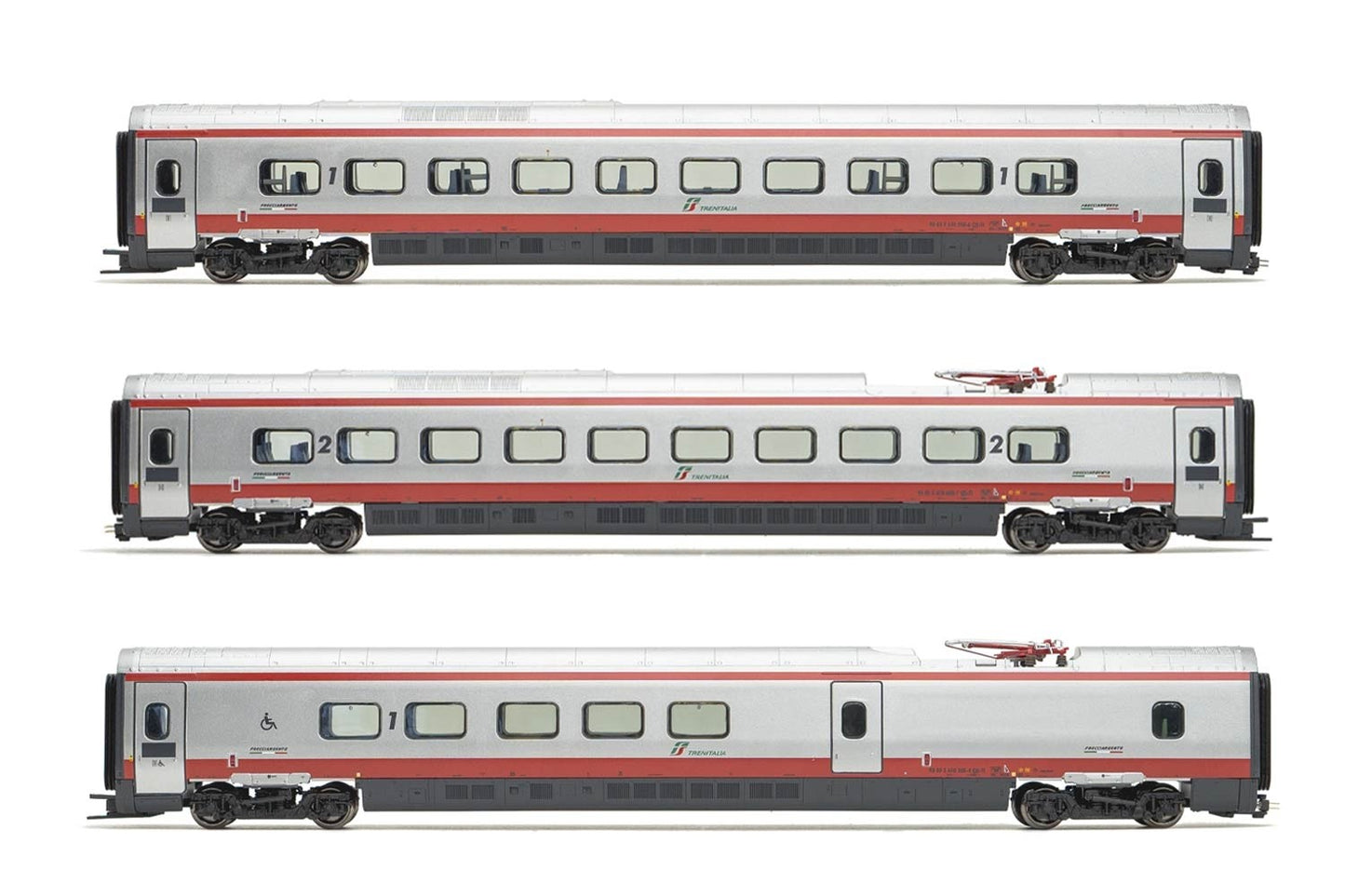 LIMA EXPERT - 3-cars add-on set EMU class ETR 610 in "Frecciargento" livery - item HL4670