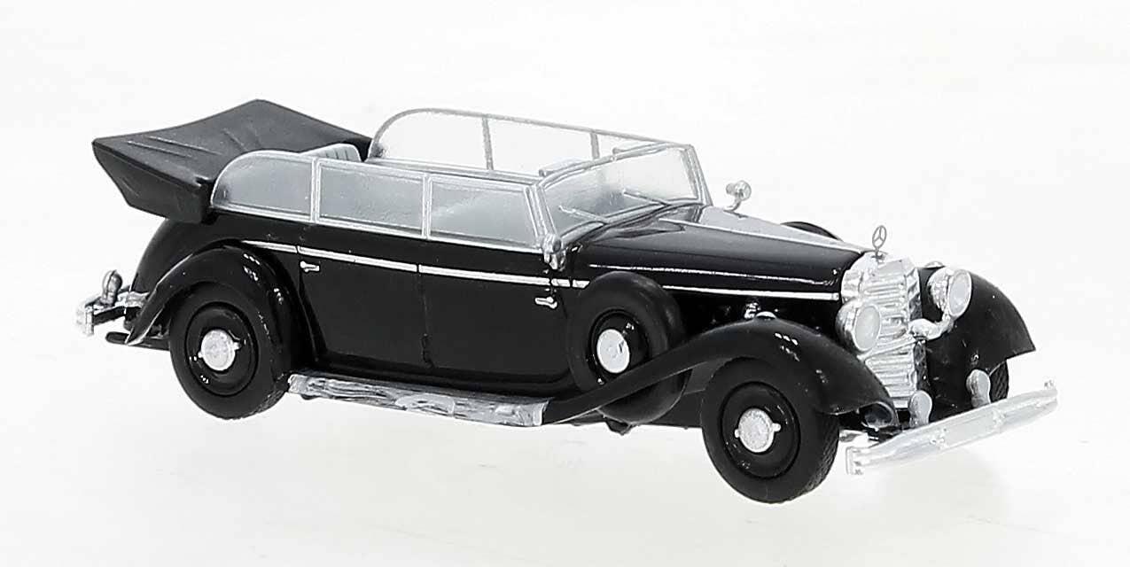 BREKINA 1:87 Mercedes-Benz 770 K, black/silver - item 21059