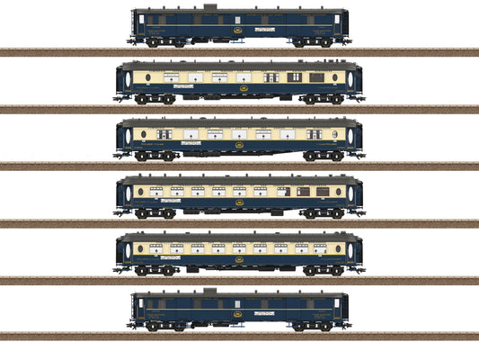 TRIX 1:87 scale, (CIWL) as EDELWEISS PULLMAN EXPRESS carriage set - item 26470