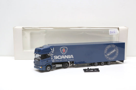 USED/OLD STOCK- AWM/HERPA Scania "King of the road" 1:87 item 0045