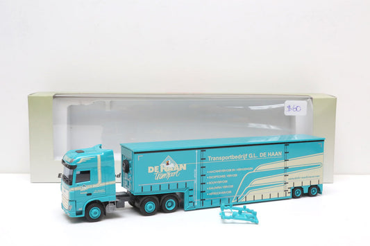 USED/OLD STOCK- AWM DAF "DE HAAN Transport" 1:87 item 0051