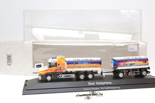 USED/OLD STOCK- HERPA Scania tanker 1:87 item 0054