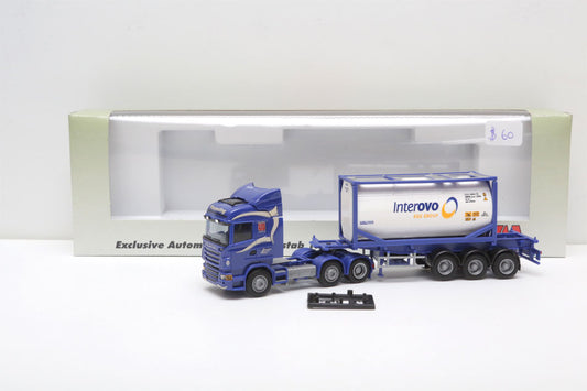 USED/OLD STOCK- AWM Scania "Interovo" tanker 1:87 item 0062