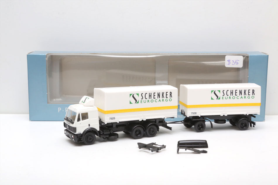 USED/OLD STOCK- HERPA MAN "Schenker" 1:87 item 0064