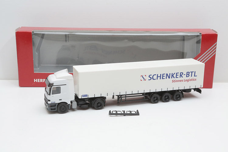 USED/OLD STOCK- HERPA Mercedes-Benz "Schenker-BTL" 1:87 item 0032