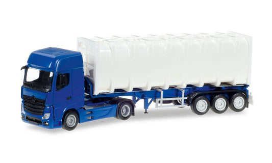 HERPA HO 1:87 - MiniKit Mercedes-Benz with bulk trailer - item 013031