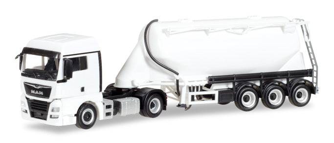 HERPA 1:87 MiniKit: MAN TGX XLX bulk silo semitrailer - item 013208