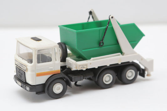 USED/OLD STOCK 1:87 scale, KIBRI Skip bin truck - item 0134