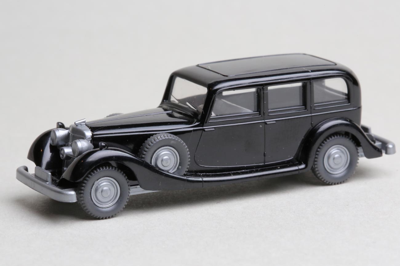 Used/old stock 1:87 scale, Wiking, Horch 850, black - item 0147