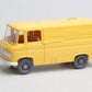 Used/old stock 1:87 scale, Wiking, Yellow Mercedes Benz van - item 0152