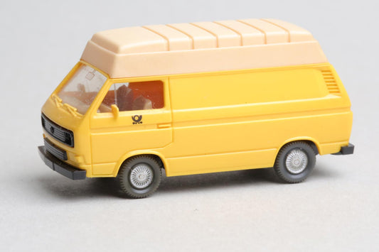 Used/old stock 1:87 scale, Wiking post van, yellow - item 0160