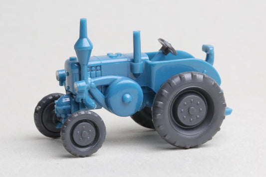 Used/old stock 1:87 scale, Wiking vintage tractor, blue - item 0163