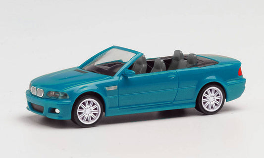 HERPA 1:87 - BMW M3 CABRIO, Laguna blue - item 022996-002