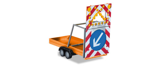 HERPA HO 1:87 - safety traffic Trailer item 052368-002