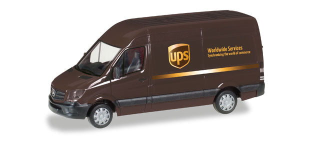 HERPA 1:87 - Mercedes-Benz Sprinter Kasten HD "UPS" - item 093408