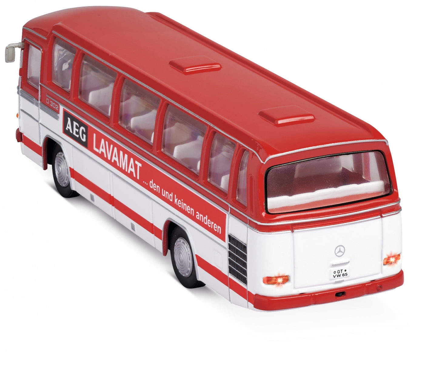 CARSON 1:87 Remote control MB Bus O 302 2.4GHz, red/white – item 4144