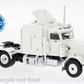 BREKINA 1:87 Peterbilt 359 Semi Tractor - Kit, White - item 10224