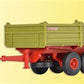 KIBRI HO scale - Agricultural trailers, 3 pieces- item 10908
