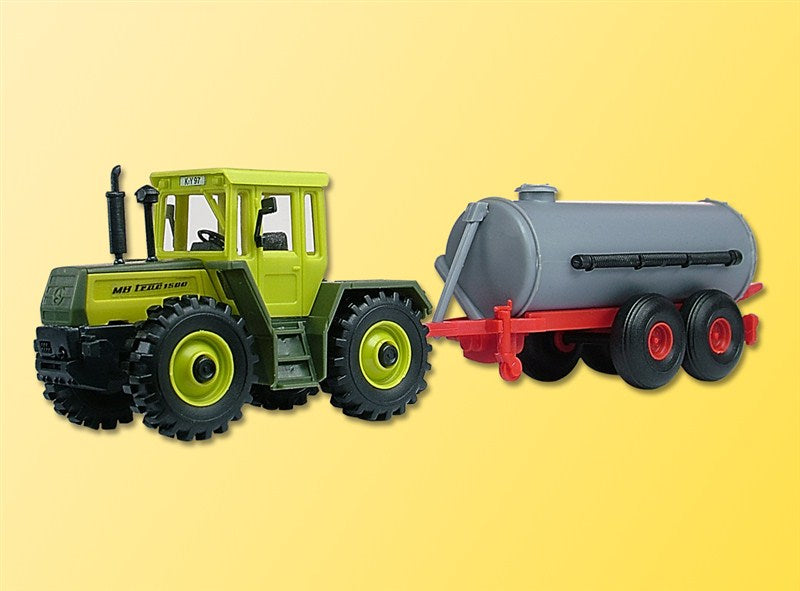 KIBRI HO scale - MB tractor with tanker - item 12234
