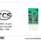 TCS DCC - EUN651 6-pins plug in decoder SKU-1298
