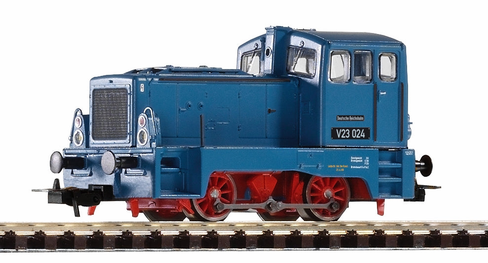 PIKO 1:87 V23 Diesel Shunter, DR III Blue -item 52542