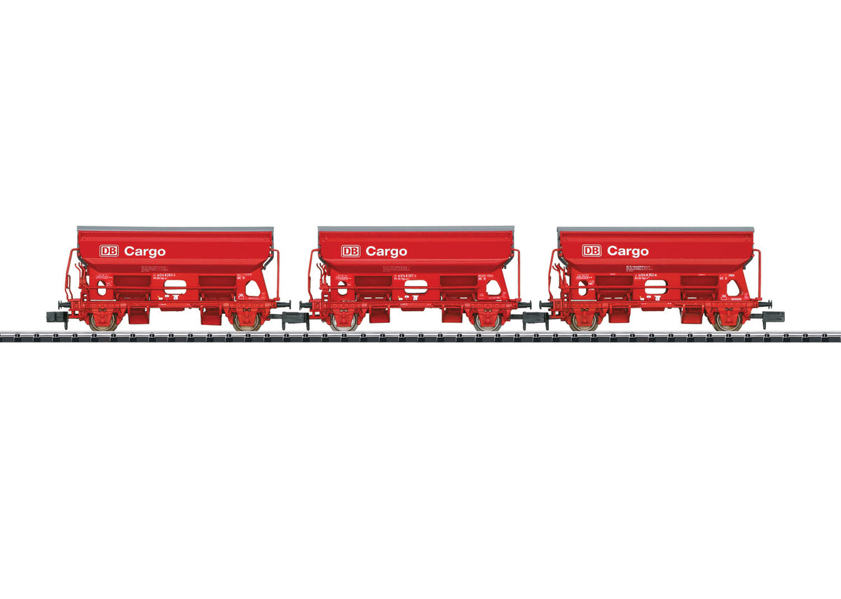 MINITRIX 1:160 Side-unloading hoppers set, SBB - item 15098