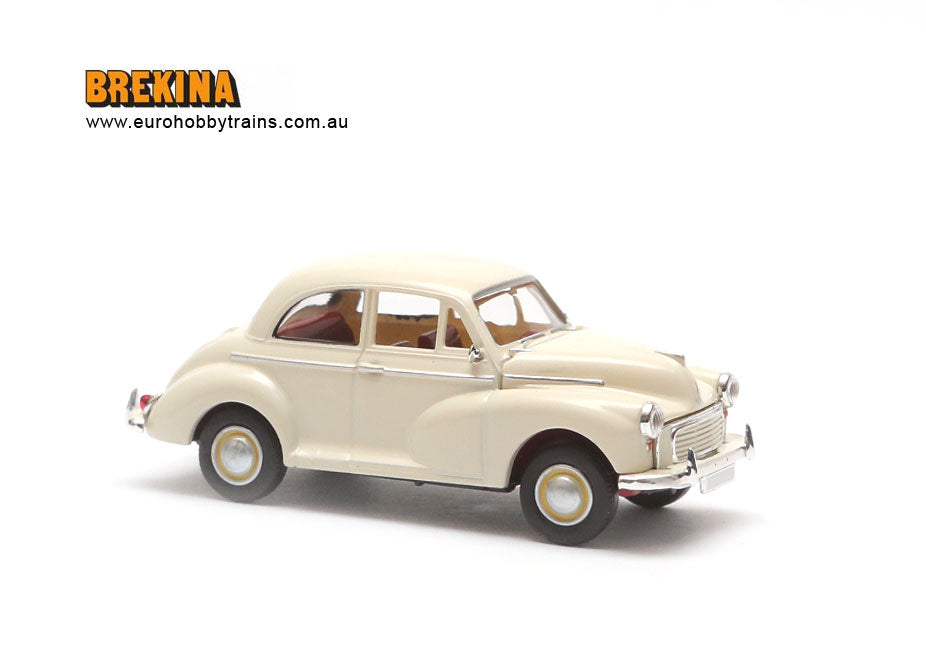 BREKINA 1:87 MORRIS MINOR 1000, white - item 15211