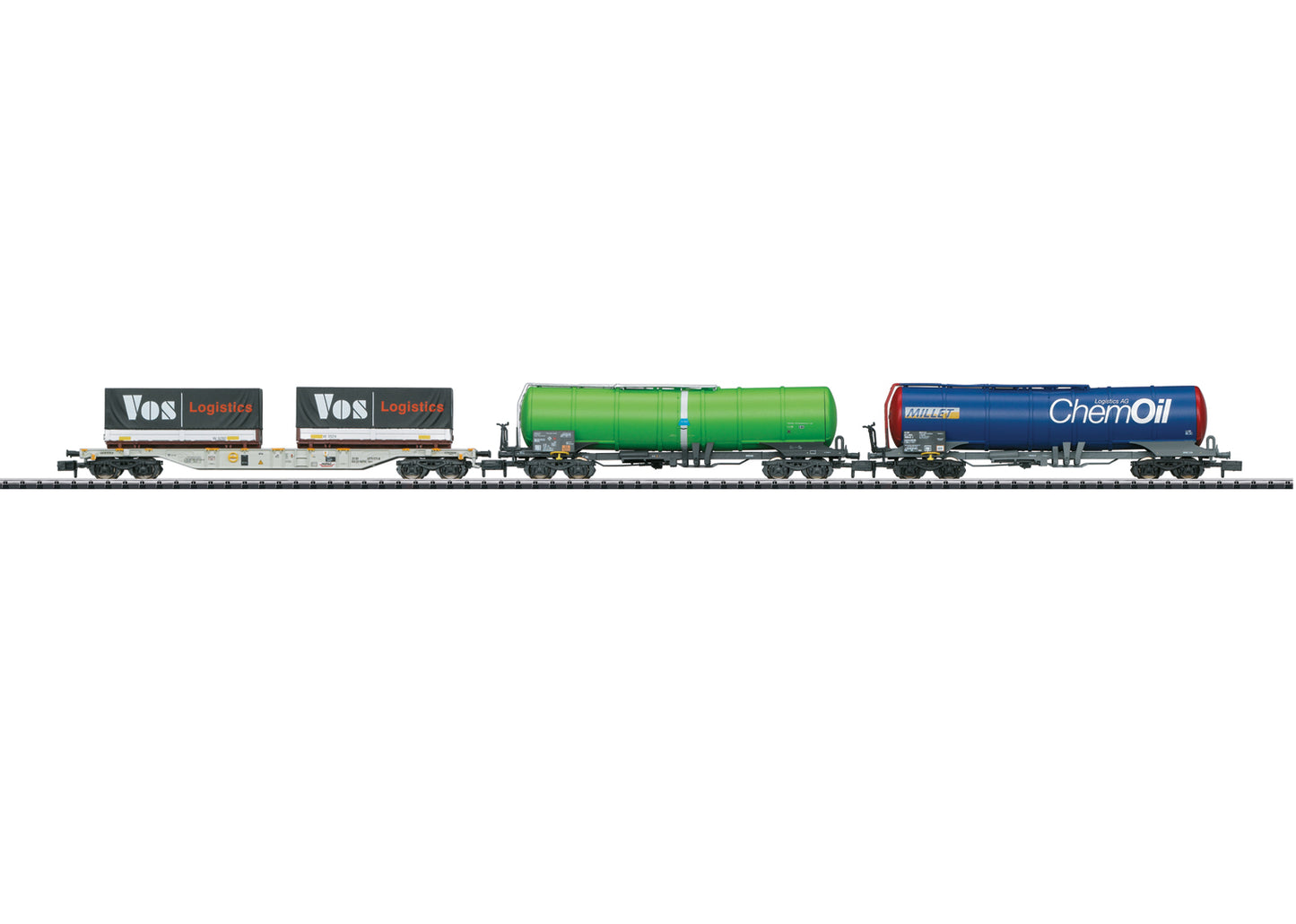 MINITRIX - N SCALE 3 cars freight transport set - item 15651