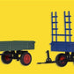 KIBRI HO scale - FENDT farming trailers, 2 pieces- item 15702