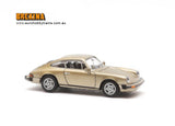 BREKINA 1:87 PORSCHE 911 coupe 1976, metallic gold - item 16302