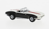 BREKINA 1:87 Chevrolet Corvette C2 Cabrio, Racing 1962 - item 18029