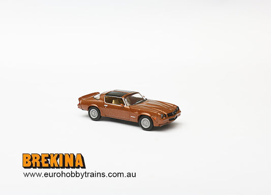 BREKINA 1:87 Chevrolet Camaro, metallic brown - item 18052
