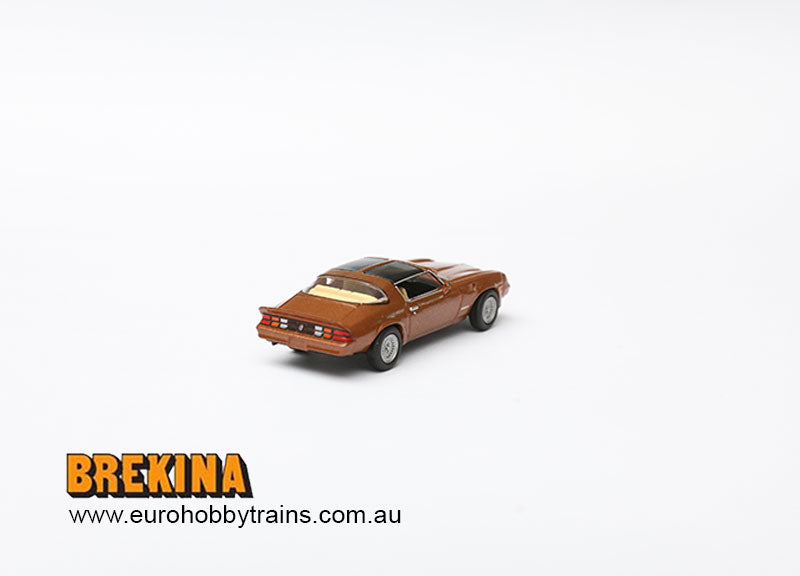 BREKINA 1:87 Chevrolet Camaro, metallic brown - item 18052