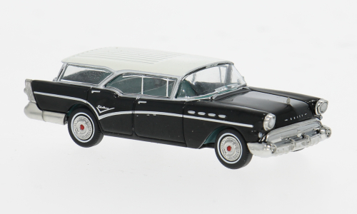 BREKINA 1:87 Buick Century Caballero, black/white1957 - item 18177
