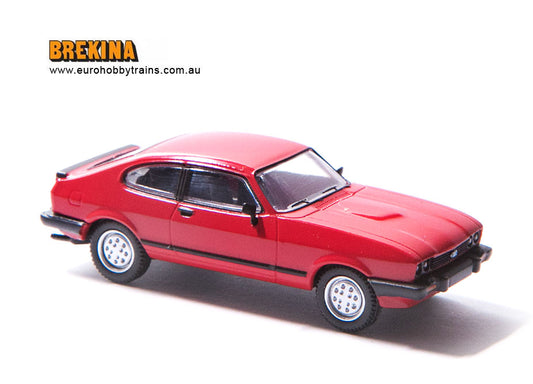 BREKINA 1:87 Ford Capri MKIII, red - item 19551