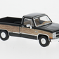 BREKINA 1:87 Chevrolet C10, black, Woody 1982 - item 19658
